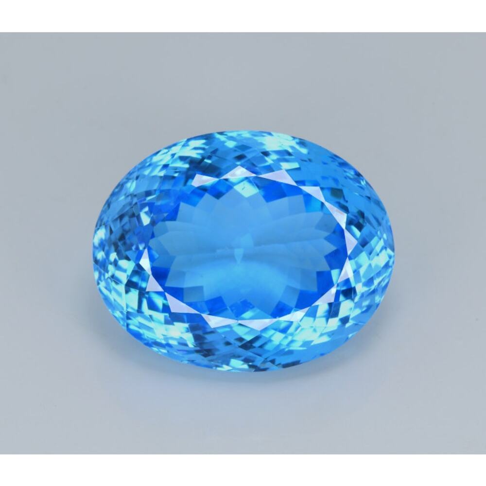 Dazzling 90+ Carat Genuine Swiss Blue Topaz!
